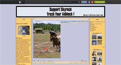 Desktop Screenshot of peillard.skyrock.com