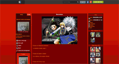 Desktop Screenshot of fanfics-de-mangas.skyrock.com