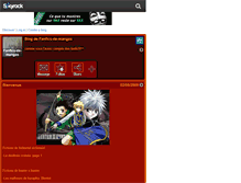 Tablet Screenshot of fanfics-de-mangas.skyrock.com