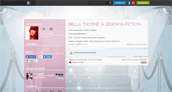 Desktop Screenshot of bella-zendaya.skyrock.com