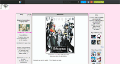 Desktop Screenshot of generation-d-gray-man.skyrock.com