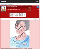 Tablet Screenshot of dragonballzenforce89.skyrock.com