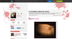 Desktop Screenshot of devoreuse2livres.skyrock.com