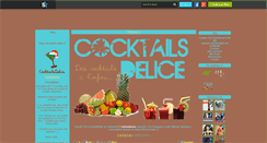 Desktop Screenshot of cocktailsdelice.skyrock.com