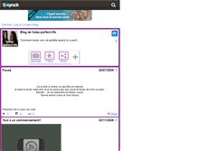 Tablet Screenshot of haley-parfect-life.skyrock.com