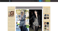 Desktop Screenshot of mischa-barton-france.skyrock.com