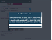 Tablet Screenshot of ledestindelisa-forum.skyrock.com