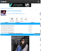 Tablet Screenshot of cameliaj0ordana.skyrock.com