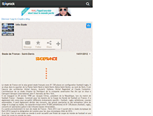 Tablet Screenshot of info-stade.skyrock.com