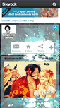 Mobile Screenshot of fiction-one-piece0.skyrock.com