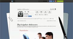 Desktop Screenshot of dysplasie-cleidocranienn.skyrock.com