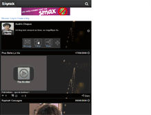 Tablet Screenshot of chapus-audric.skyrock.com