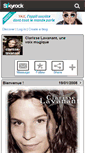 Mobile Screenshot of clarisse-lavanant.skyrock.com