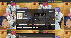 Desktop Screenshot of dylan-mangas.skyrock.com