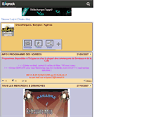 Tablet Screenshot of eclypse-agenda.skyrock.com