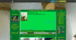 Desktop Screenshot of canarisandgloster.skyrock.com