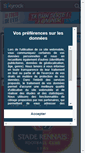 Mobile Screenshot of love-stade-rennais.skyrock.com