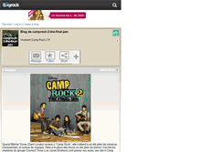 Tablet Screenshot of camprock-2-the-final-jam.skyrock.com