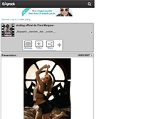 Tablet Screenshot of clara-official.skyrock.com