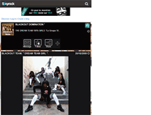 Tablet Screenshot of blackout-team.skyrock.com