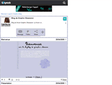 Tablet Screenshot of graphicobsession.skyrock.com