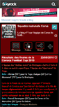 Mobile Screenshot of equipe-corse-football.skyrock.com