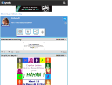 Tablet Screenshot of emilene91.skyrock.com