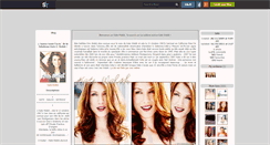 Desktop Screenshot of kate-walsh.skyrock.com