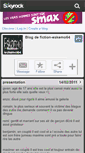 Mobile Screenshot of fiction-eskemo64.skyrock.com