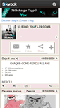 Mobile Screenshot of chaque-coms-rendu.skyrock.com