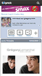 Mobile Screenshot of gregorystar.skyrock.com