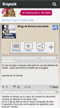 Mobile Screenshot of emma-convertie.skyrock.com