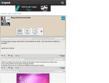 Tablet Screenshot of emma-convertie.skyrock.com