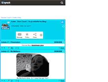Tablet Screenshot of a-mel2ine.skyrock.com