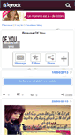 Mobile Screenshot of bcaus-of-you.skyrock.com