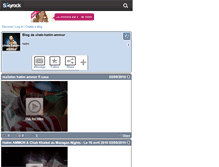 Tablet Screenshot of cheb-hatim-ammor.skyrock.com