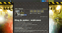 Desktop Screenshot of amina--wahranez.skyrock.com