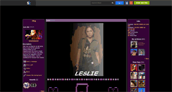 Desktop Screenshot of lesliethebest58.skyrock.com