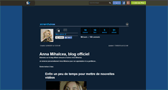 Desktop Screenshot of annamihalcea.skyrock.com