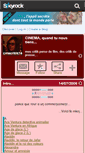 Mobile Screenshot of cinecritik74.skyrock.com