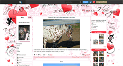 Desktop Screenshot of chevaux-de-mon-coeur.skyrock.com