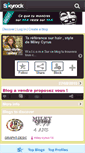 Mobile Screenshot of hair-style-miley.skyrock.com