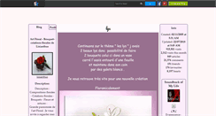 Desktop Screenshot of lisianthus.skyrock.com