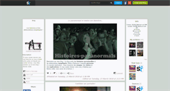 Desktop Screenshot of histoires-paranormals.skyrock.com