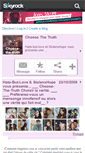 Mobile Screenshot of choose-the-truth.skyrock.com