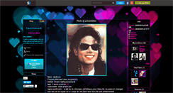 Desktop Screenshot of mj-non-officiel.skyrock.com