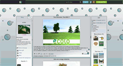 Desktop Screenshot of ecobio.skyrock.com