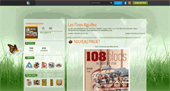Desktop Screenshot of lesfinesaiguilles.skyrock.com