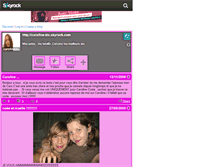 Tablet Screenshot of carolinezic.skyrock.com