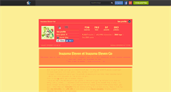 Desktop Screenshot of inazuma-eleven-fan.skyrock.com